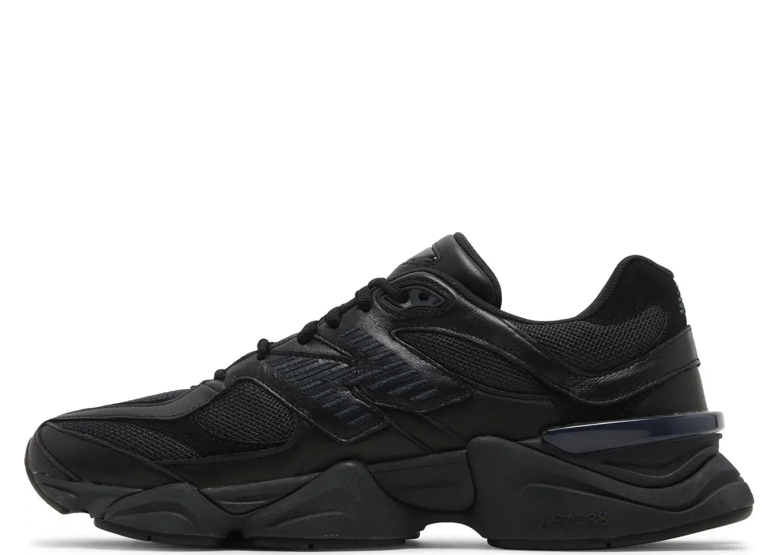 New Balance 9060 Triple Black Leather - Mind Türkiye
