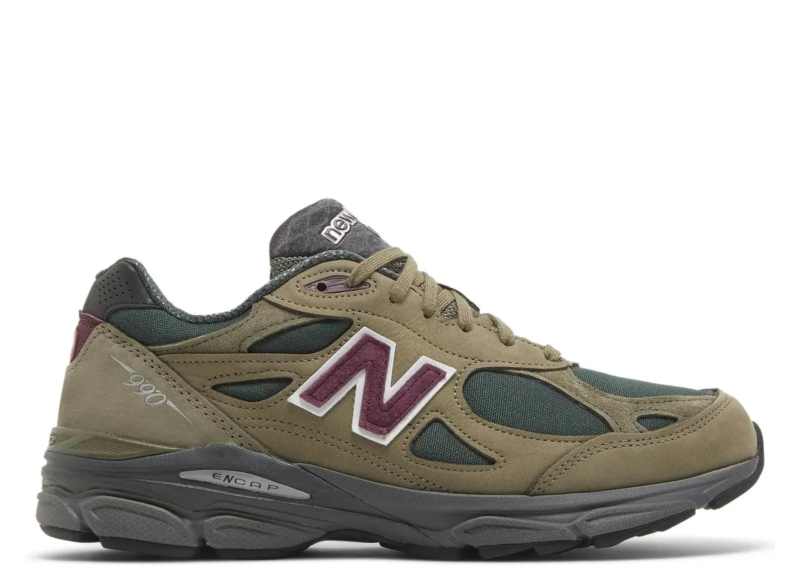 New Balance 990v3 MiUSA Teddy Santis Green Purple - Mind Türkiye