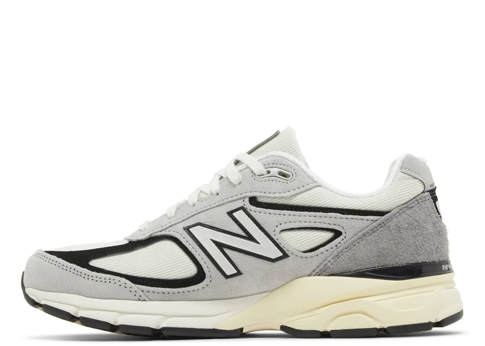New Balance 990v4 MiUSA Teddy Santis Grey Black Cream - Mind Türkiye