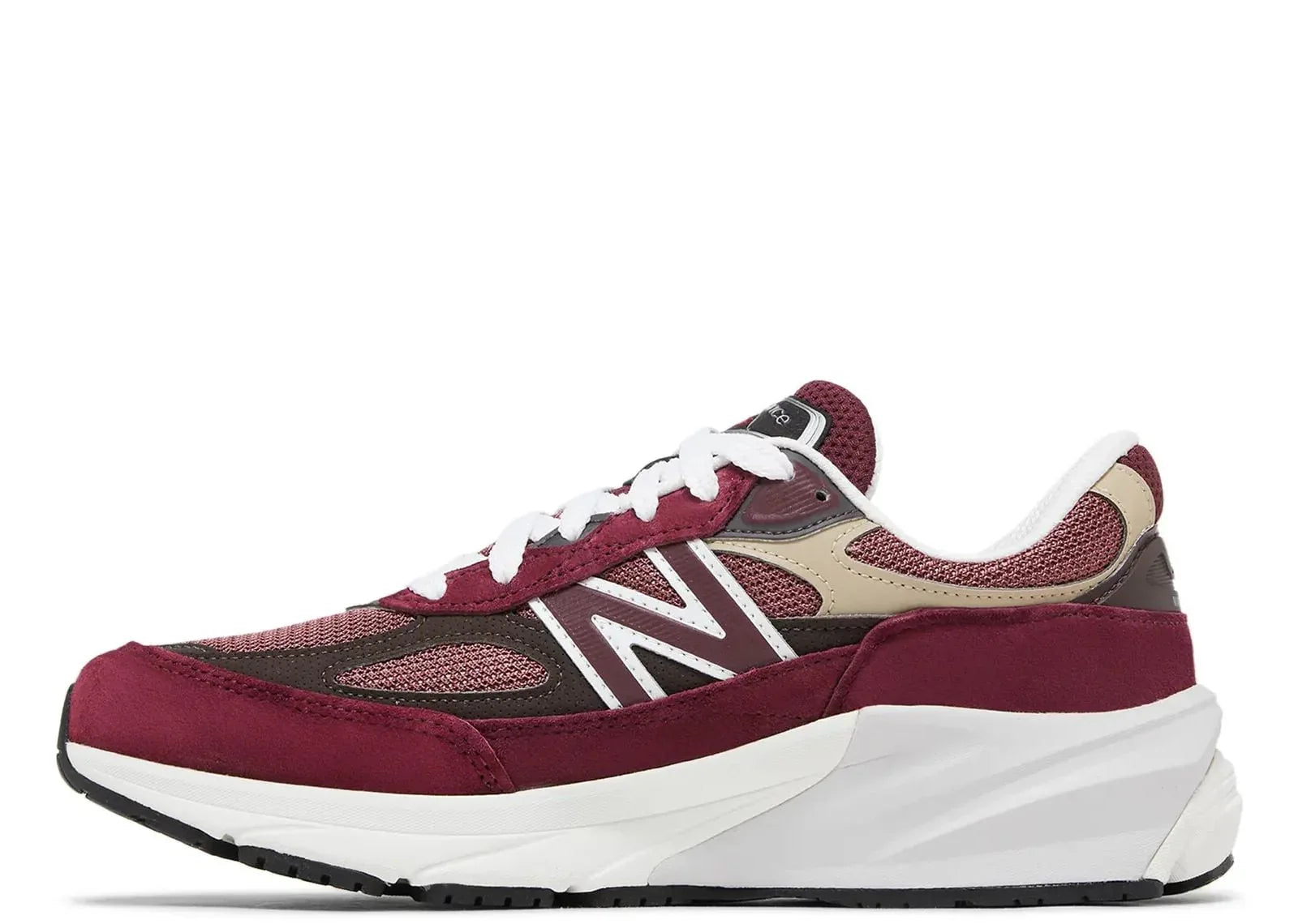 New Balance 990v6 MiUSA Teddy Santis Burgundy Tan - Mind Türkiye