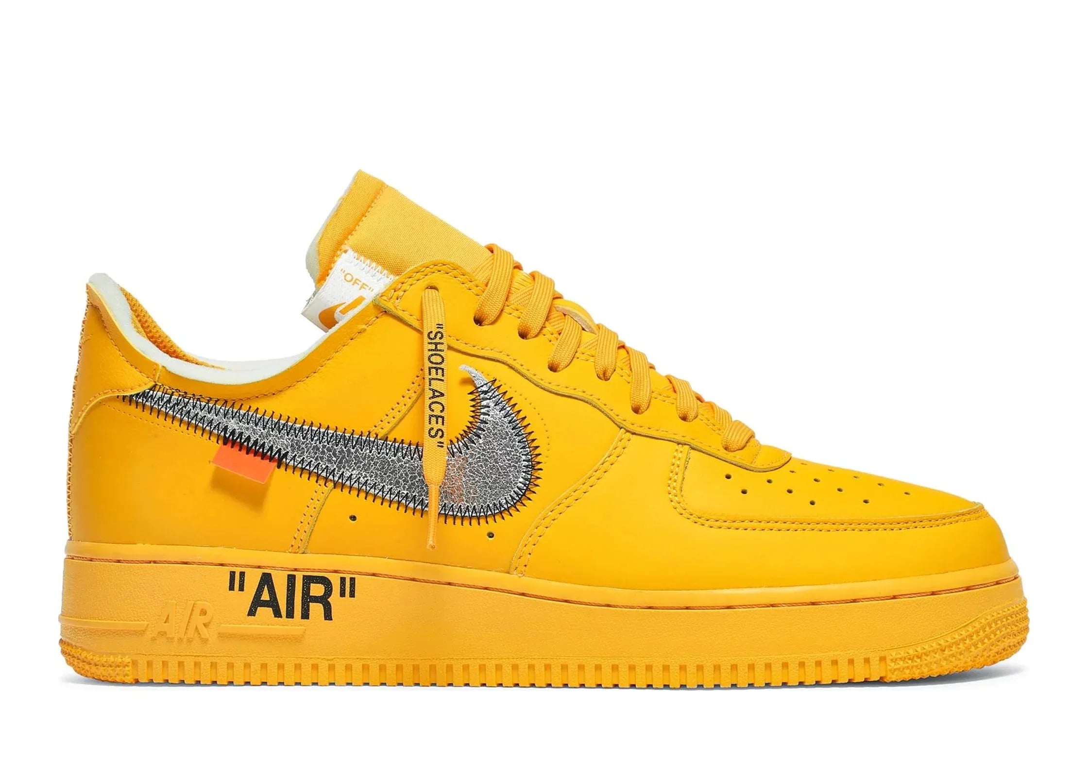 Nike Air Force 1 Low Off-White ICA University Gold