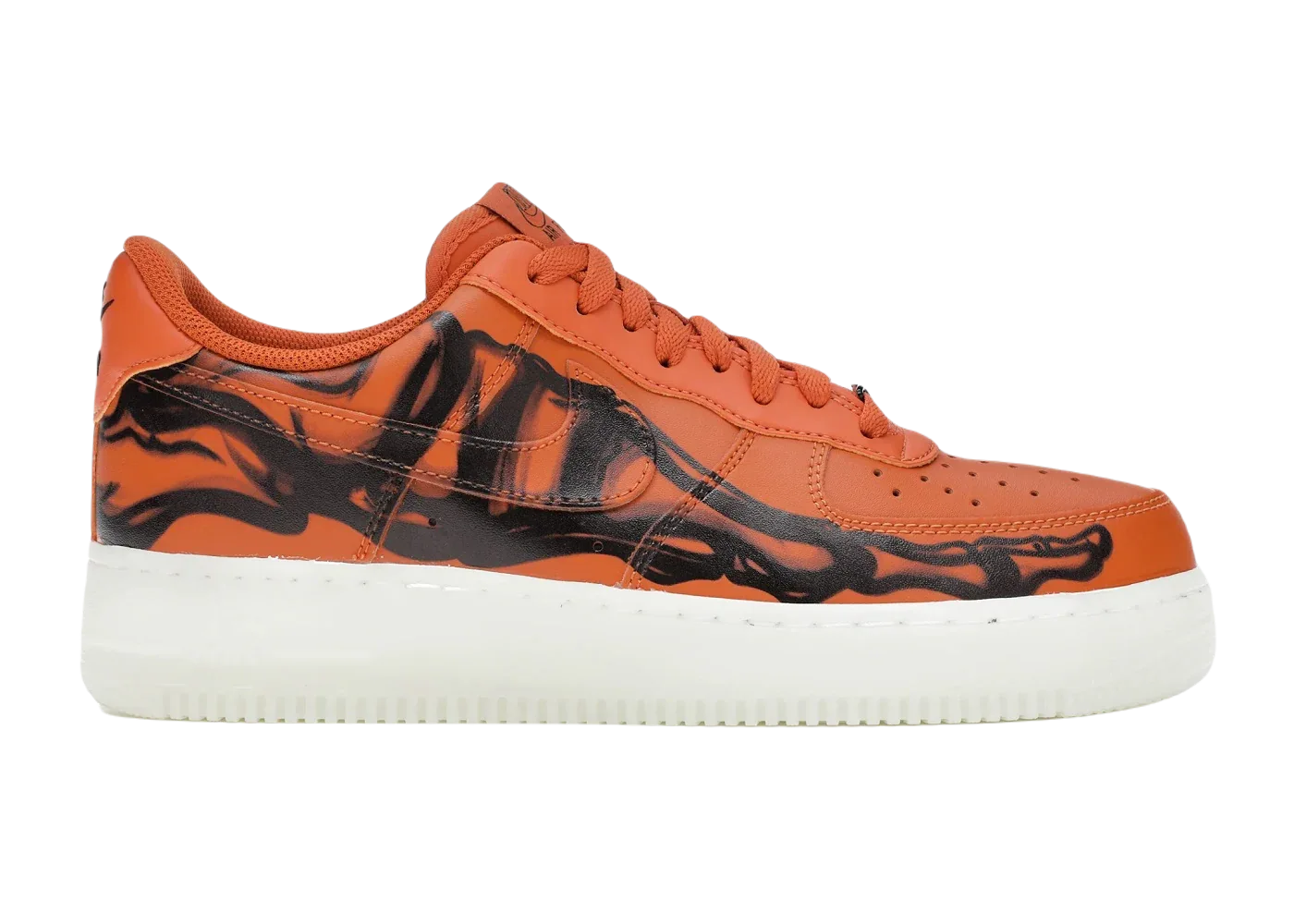 Nike Air Force 1 Low Orange Skeleton
