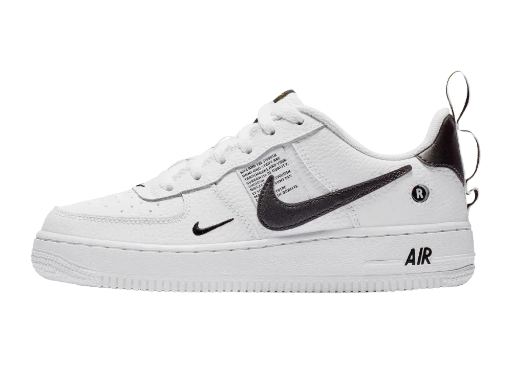 Nike Air Force 1 Low Utility White Black (GS) - Mind Türkiye