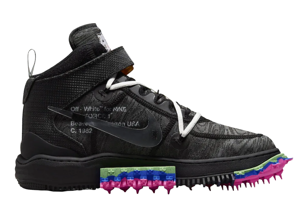Nike Air Force 1 Mid Off-White Black