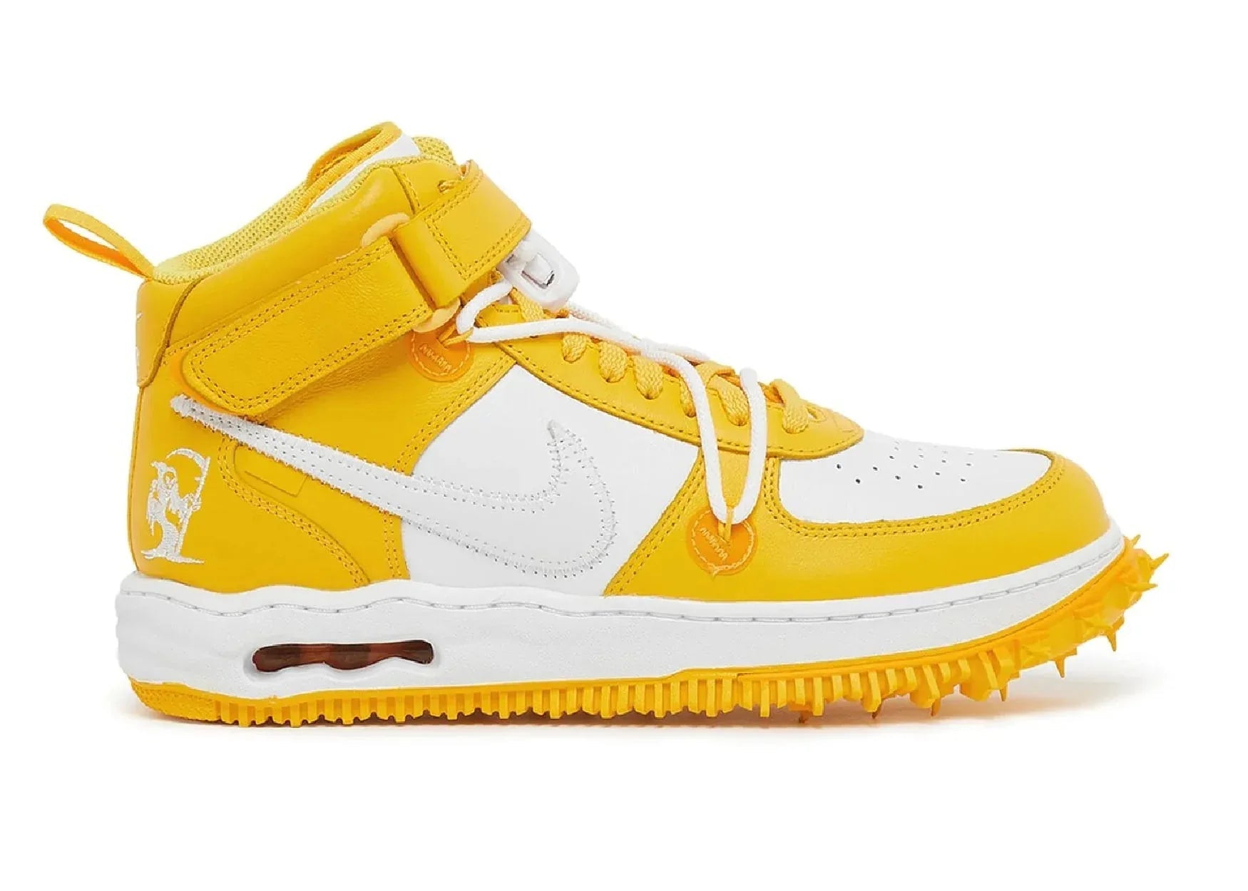 Nike Air Force 1 Mid SP Off-White Varsity Maize - Mind Türkiye