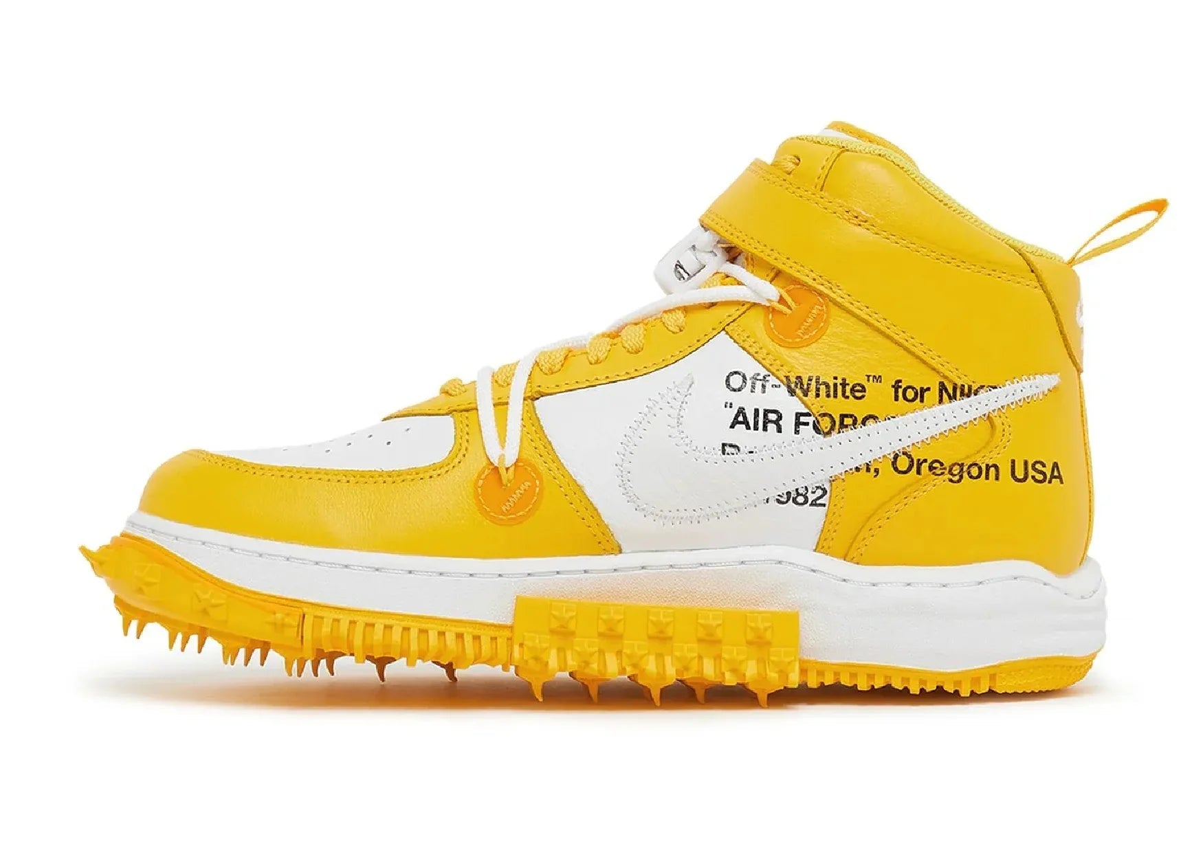 Nike Air Force 1 Mid SP Off-White Varsity Maize - Mind Türkiye