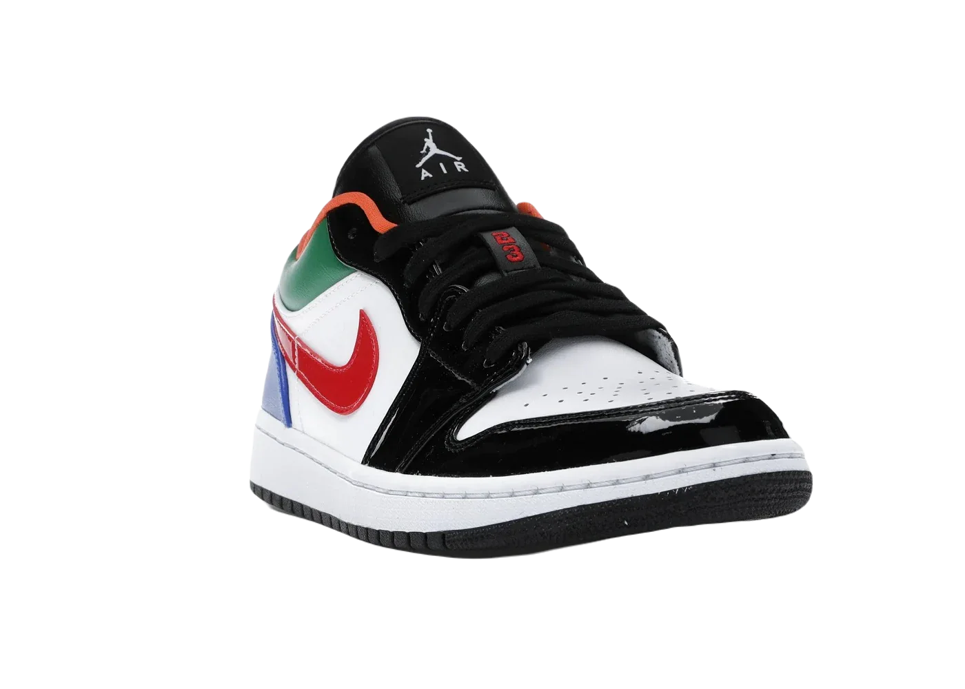 Nike Air Jordan 1 Low Multi-Color Black Toe (W) - Mind Türkiye