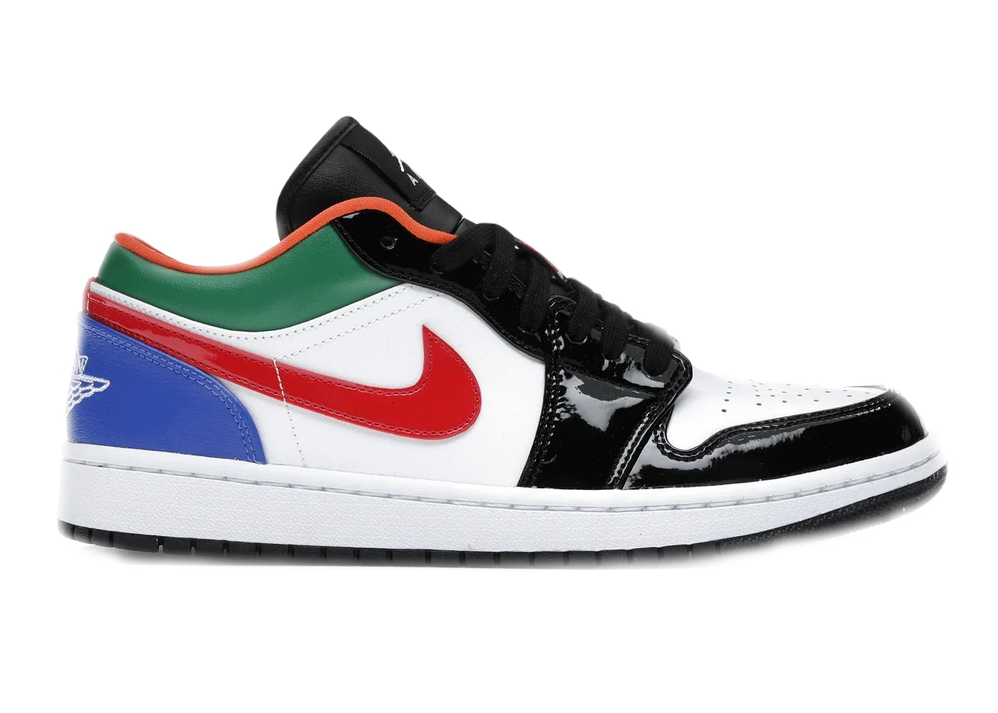 Nike Air Jordan 1 Low Multi-Color Black Toe (W)