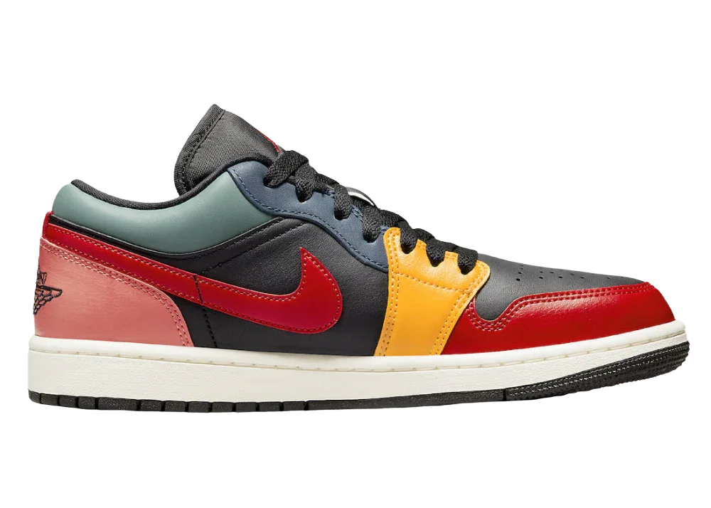 Nike Air Jordan 1 Low SE Black Multi-Color (W)