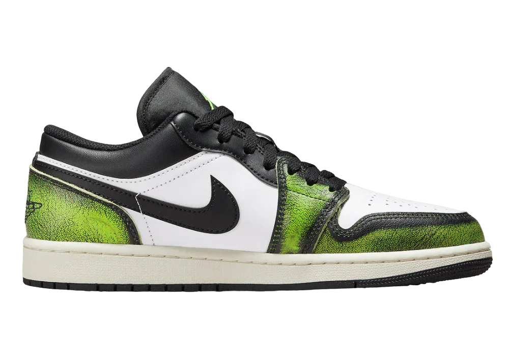 Nike Air Jordan 1 Low Wear Away Electric Green - Mind Türkiye