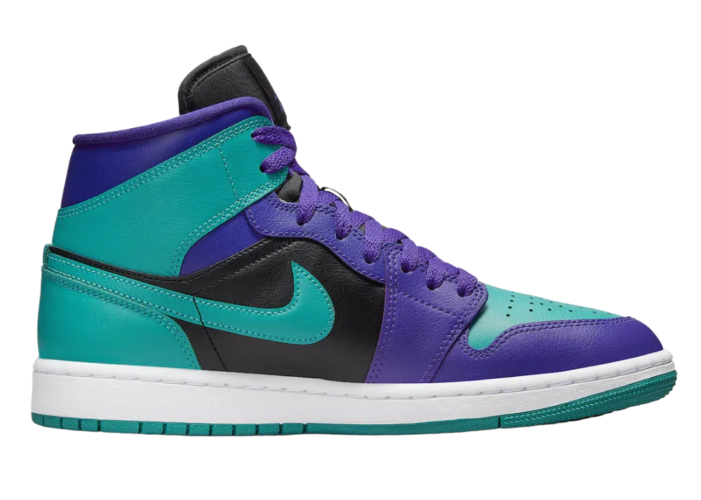 Nike Air Jordan 1 Mid Black Grape (W) - Mind Türkiye