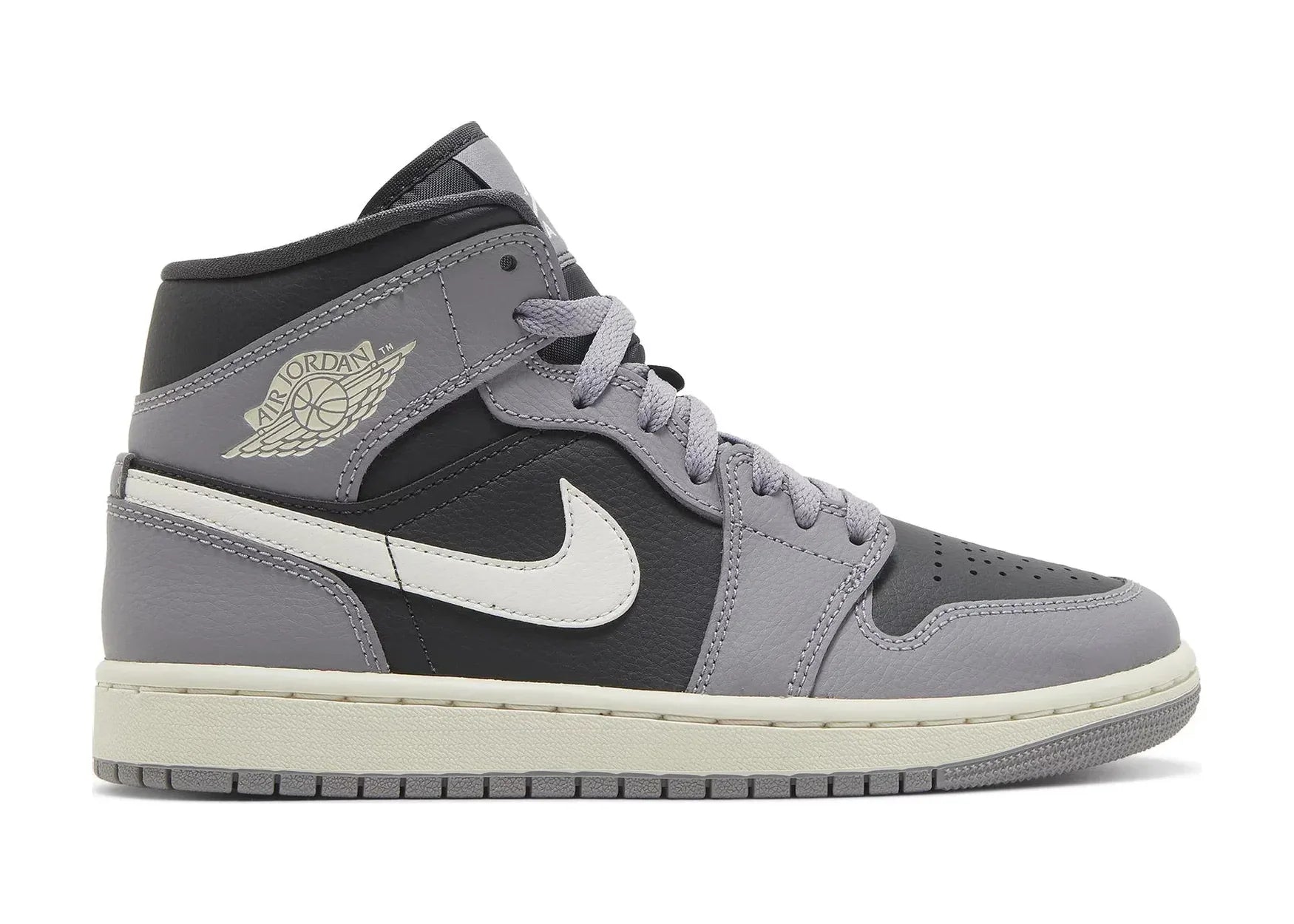 Nike Air Jordan 1 Mid Cement Grey (W)