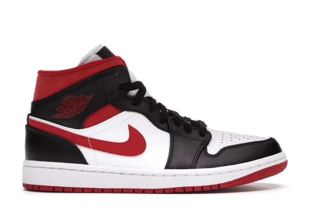 Nike Air Jordan 1 Mid Gym Red Black White - Mind Türkiye