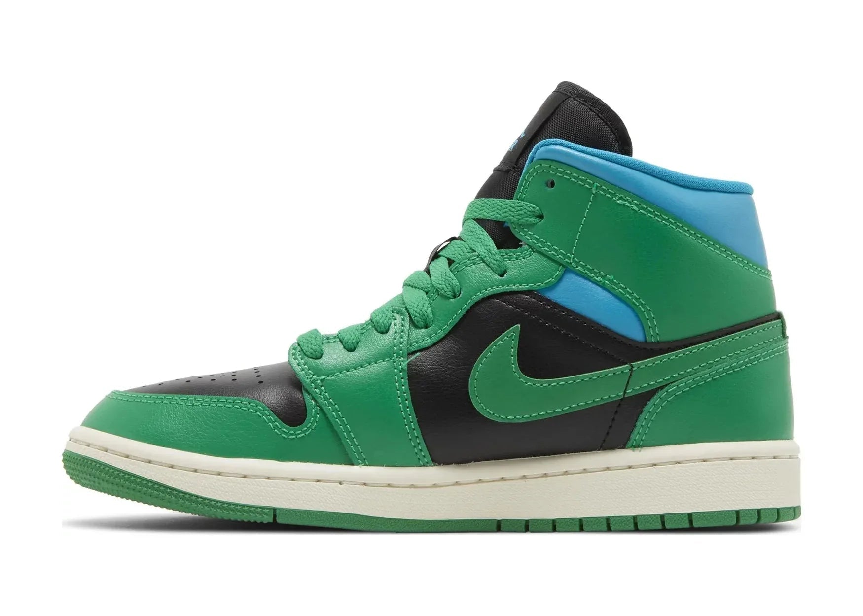 Nike Air Jordan 1 Mid Lucky Green Aquatone (W) - Mind Türkiye