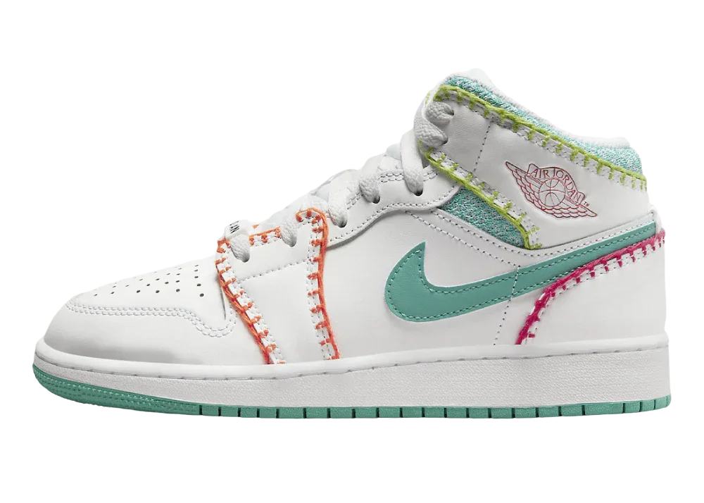 Nike Air Jordan 1 Mid Multi Knit (GS) - Mind Türkiye