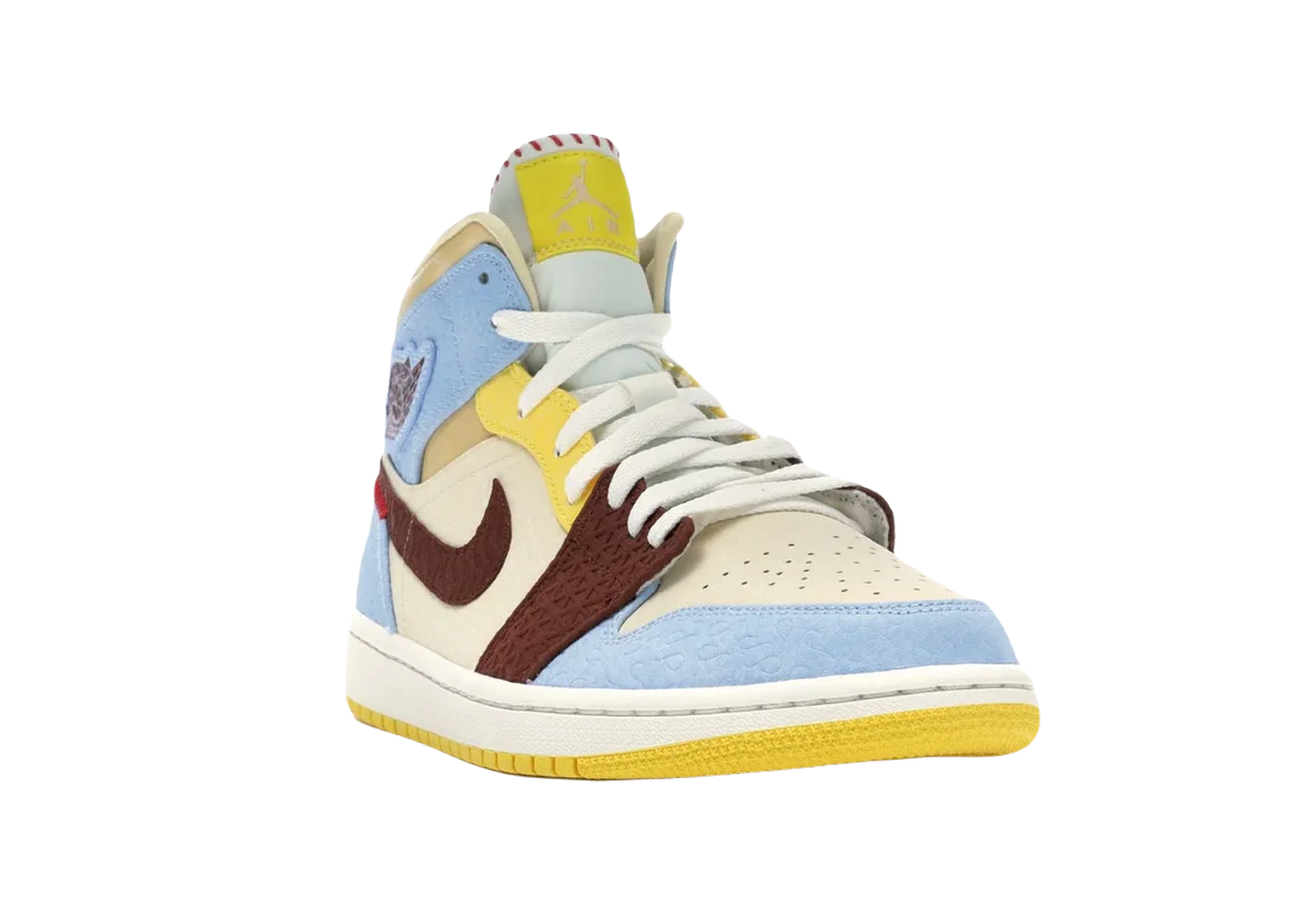 Nike Air Jordan 1 Mid SE Fearless Maison Chateau Rouge - Mind Türkiye