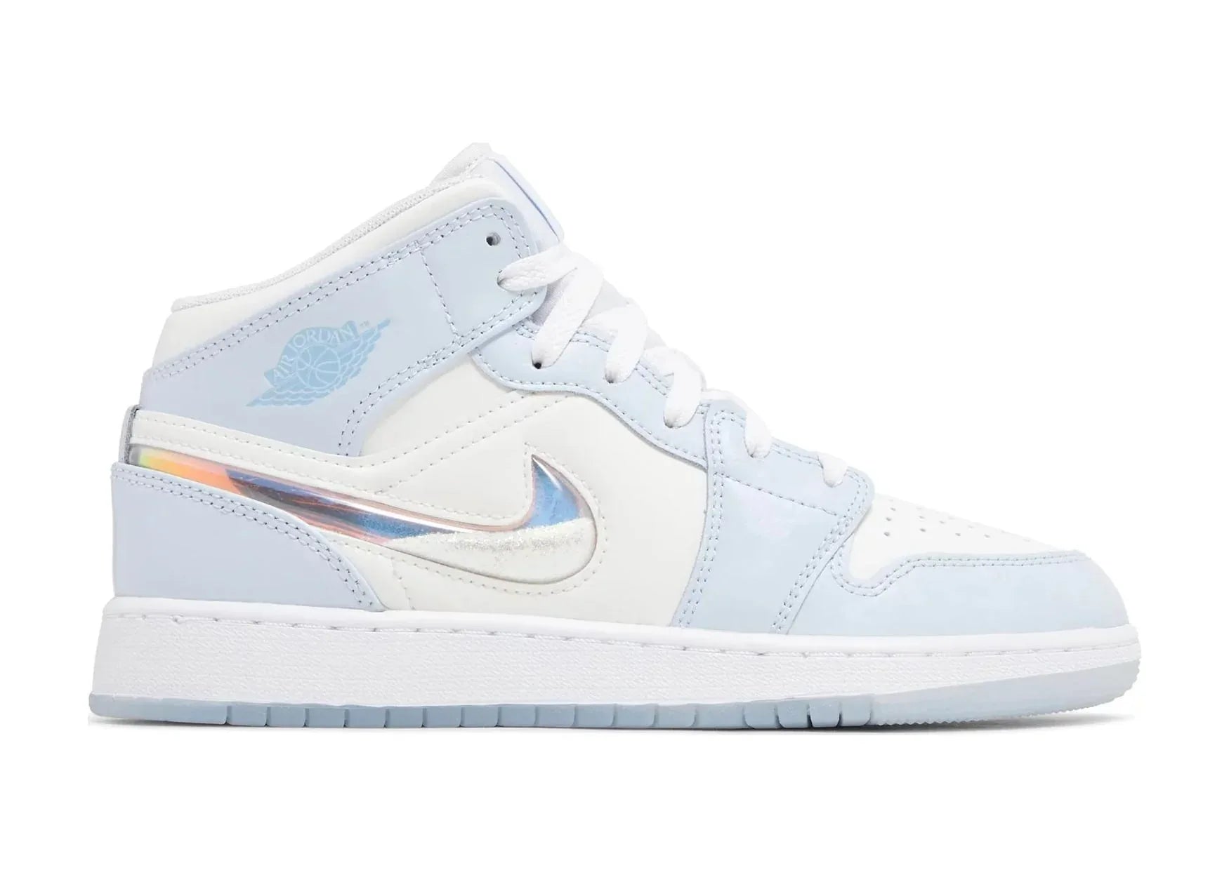 Nike Air Jordan 1 Mid SE Glitter Swoosh (GS) - Mind Türkiye