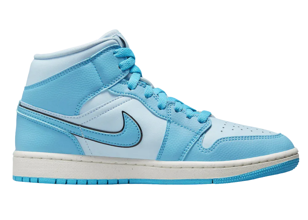 Nike Air Jordan 1 Mid SE Ice Blue (W)