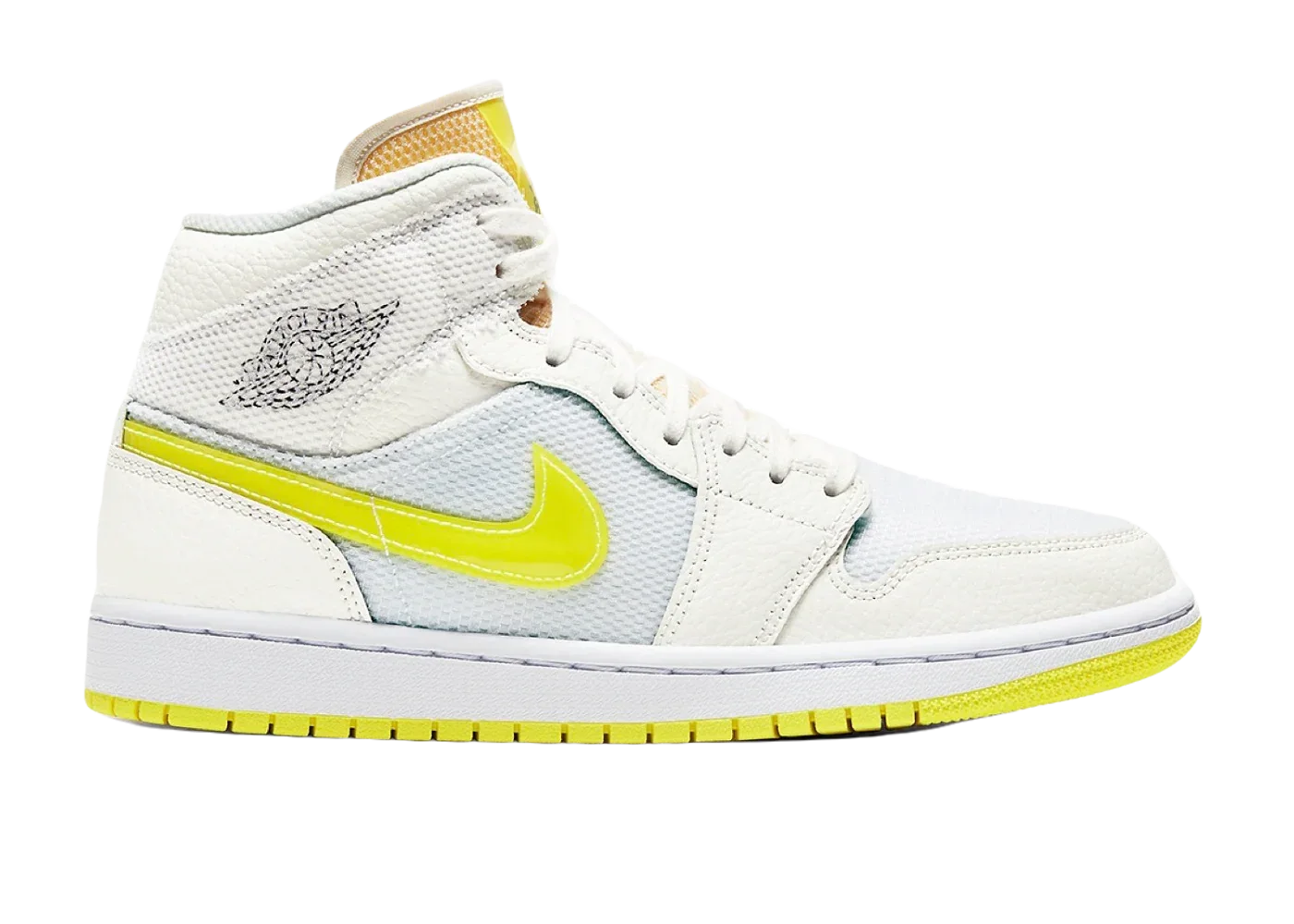 Nike Air Jordan 1 Mid SE Voltage Yellow (W) - Mind Türkiye