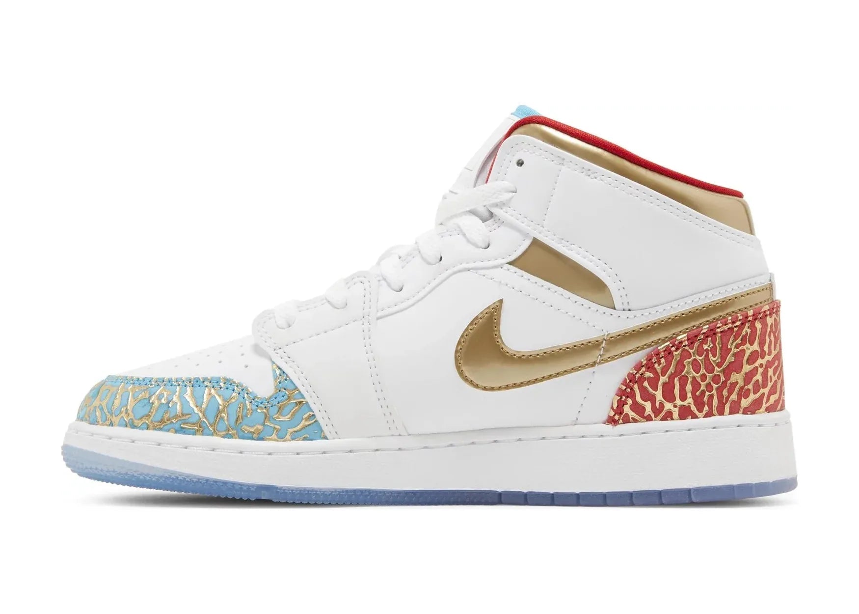 Nike Air Jordan 1 Mid Sneaker School NC To Chicago (GS) - Mind Türkiye