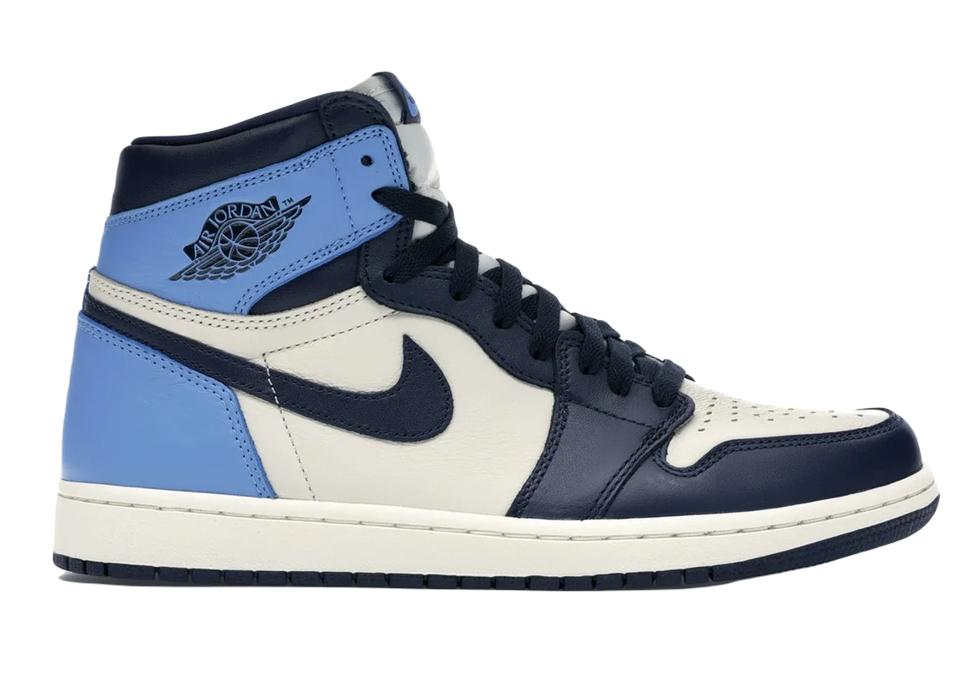 Nike Air Jordan 1 Retro High Obsidian UNC