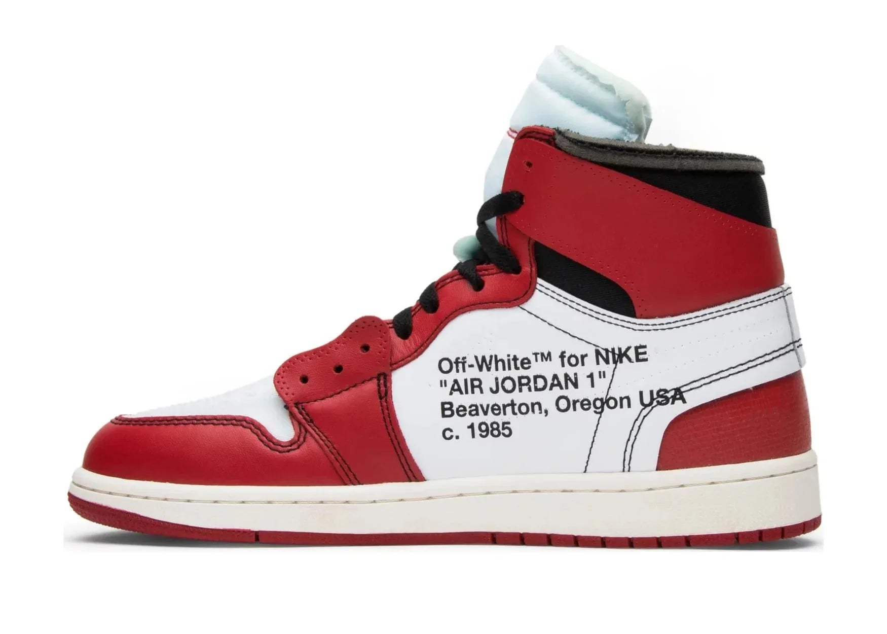 Nike Air Jordan 1 Retro High Off-White Chicago - Mind Türkiye