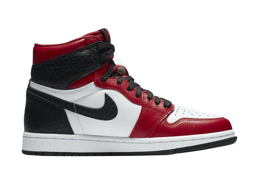 Nike Air Jordan 1 Retro High Satin Snake Chicago (W)