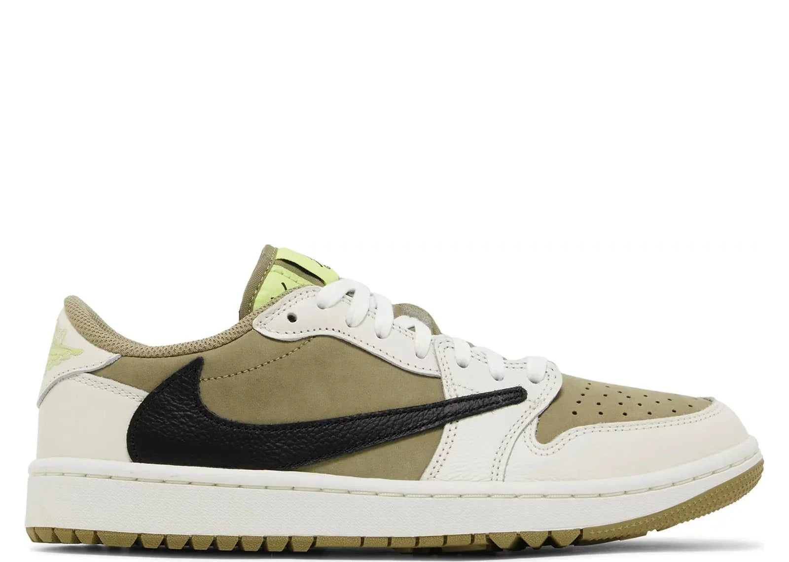 Nike Air Jordan 1 Retro Low Golf Travis Scott Neutral Olive - Mind Türkiye