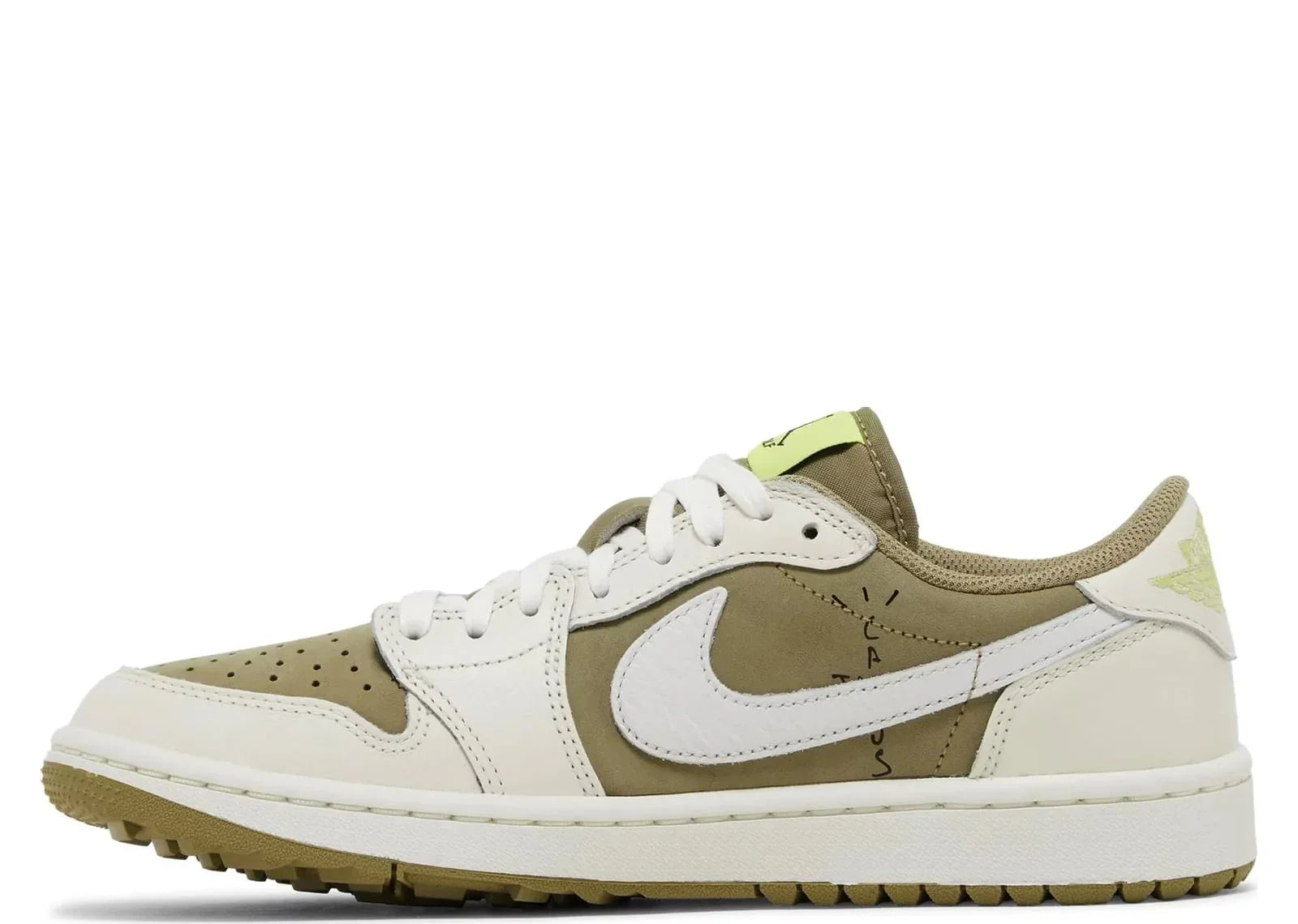 Nike Air Jordan 1 Retro Low Golf Travis Scott Neutral Olive - Mind Türkiye