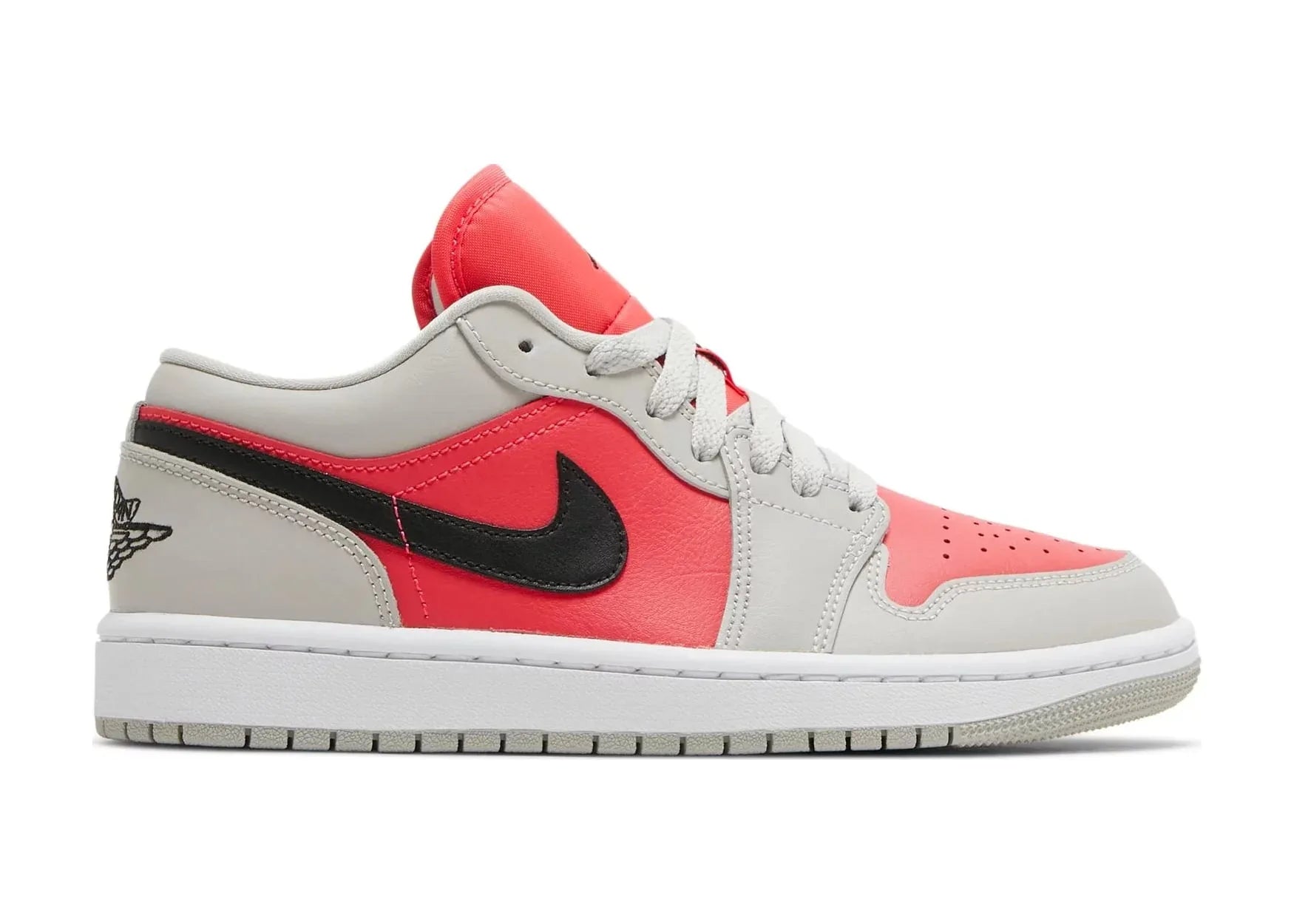 Nike Air Jordan 1 Retro Low Light Iron Ore Siren Red (W)