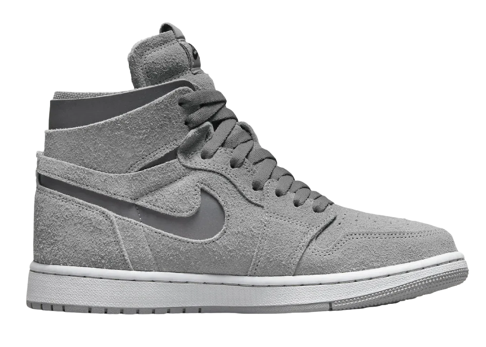 Nike Air Jordan 1 Zoom CMFT Metallic Silver (W) - Mind Türkiye