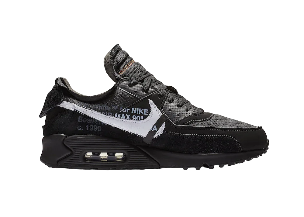 Nike Air Max 90 OFF-WHITE Black - Mind Türkiye