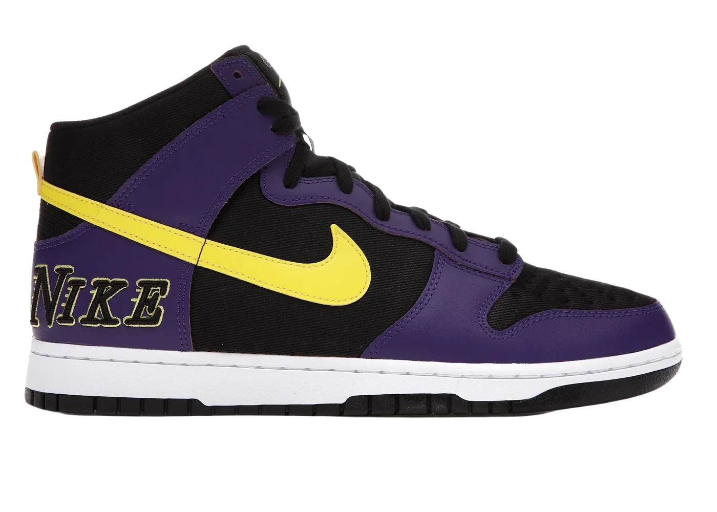 Nike Dunk High EMB Lakers