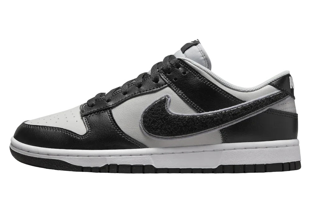Nike Dunk Low Chenille Swoosh Black Grey - Mind Türkiye