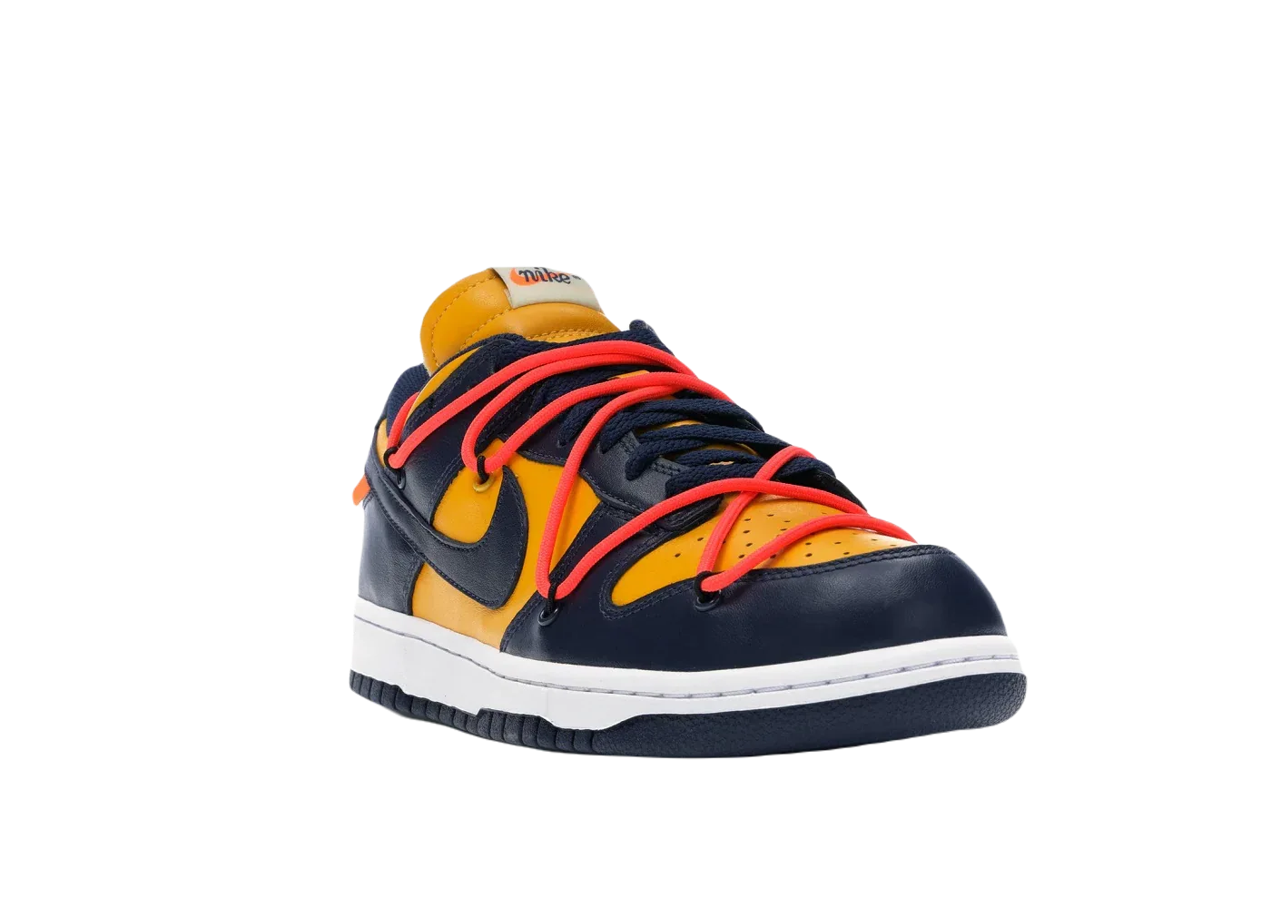 Nike Dunk Low Off-White University Gold Midnight Navy - Mind Türkiye