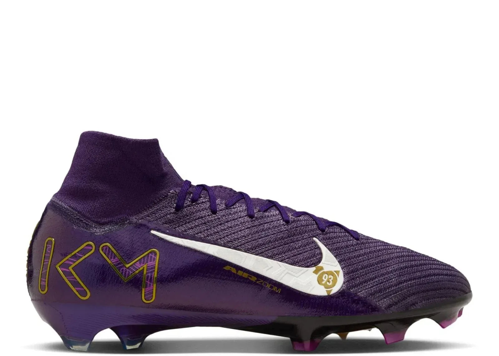 Nike Zoom Mercurial Superfly 10 Elite FG Kylian Mbappé Grand Purple - Mind Türkiye