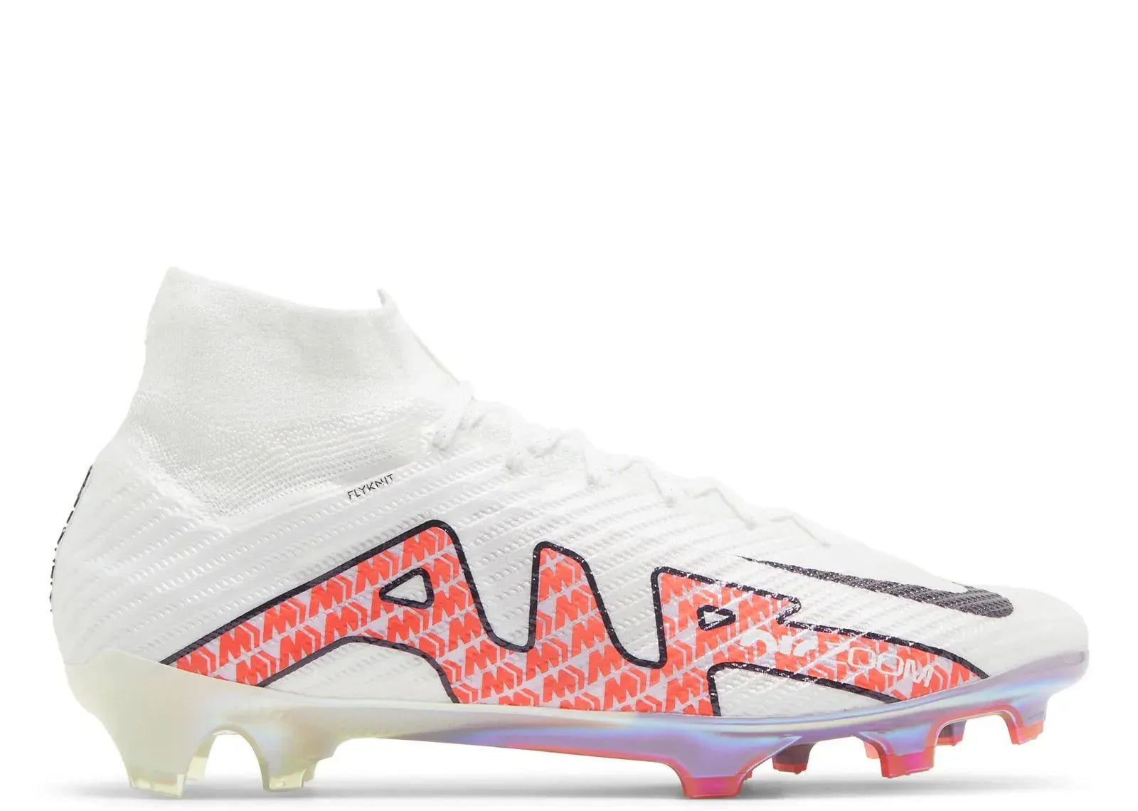 Nike Zoom Mercurial Superfly 9 Elite FG White Bright Crimson - Mind Türkiye