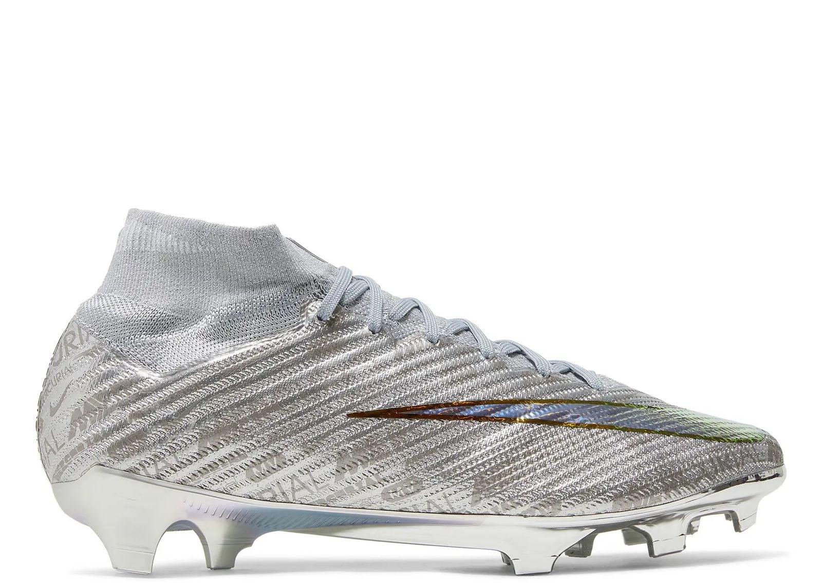 Nike Zoom Mercurial Superfly 9 Elite XXV SE FG Metallic Silver - Mind Türkiye
