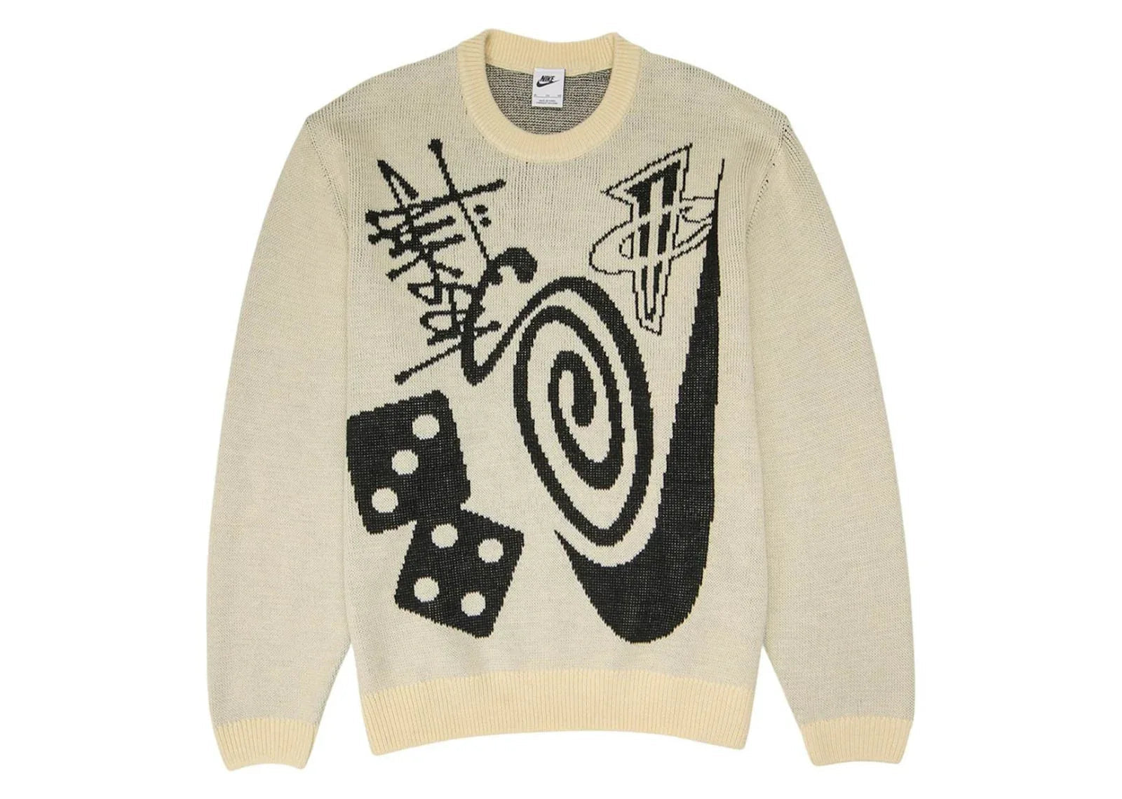 Nike x Stussy Knit Sweater Natural - Mind Türkiye