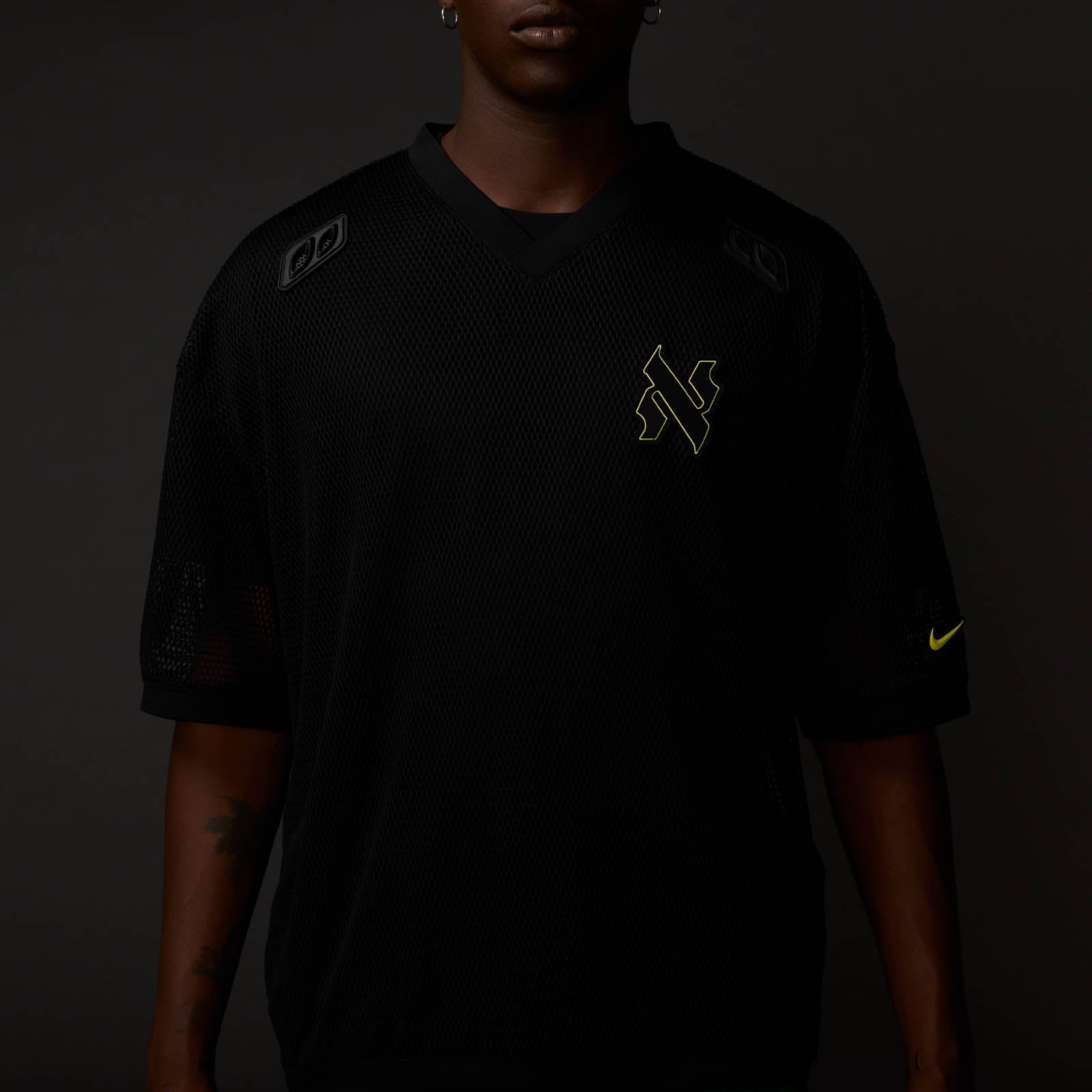 NOCTA Black Mesh Short Sleeve - Mind Türkiye