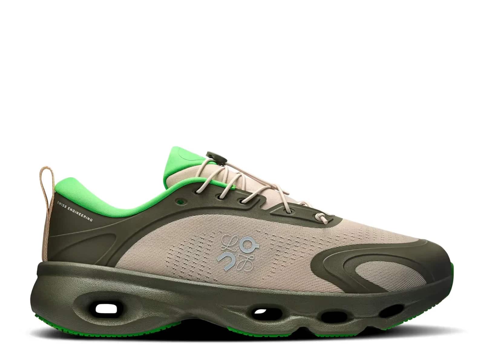 On Running Cloudsolo LOEWE Khaki Green Sand