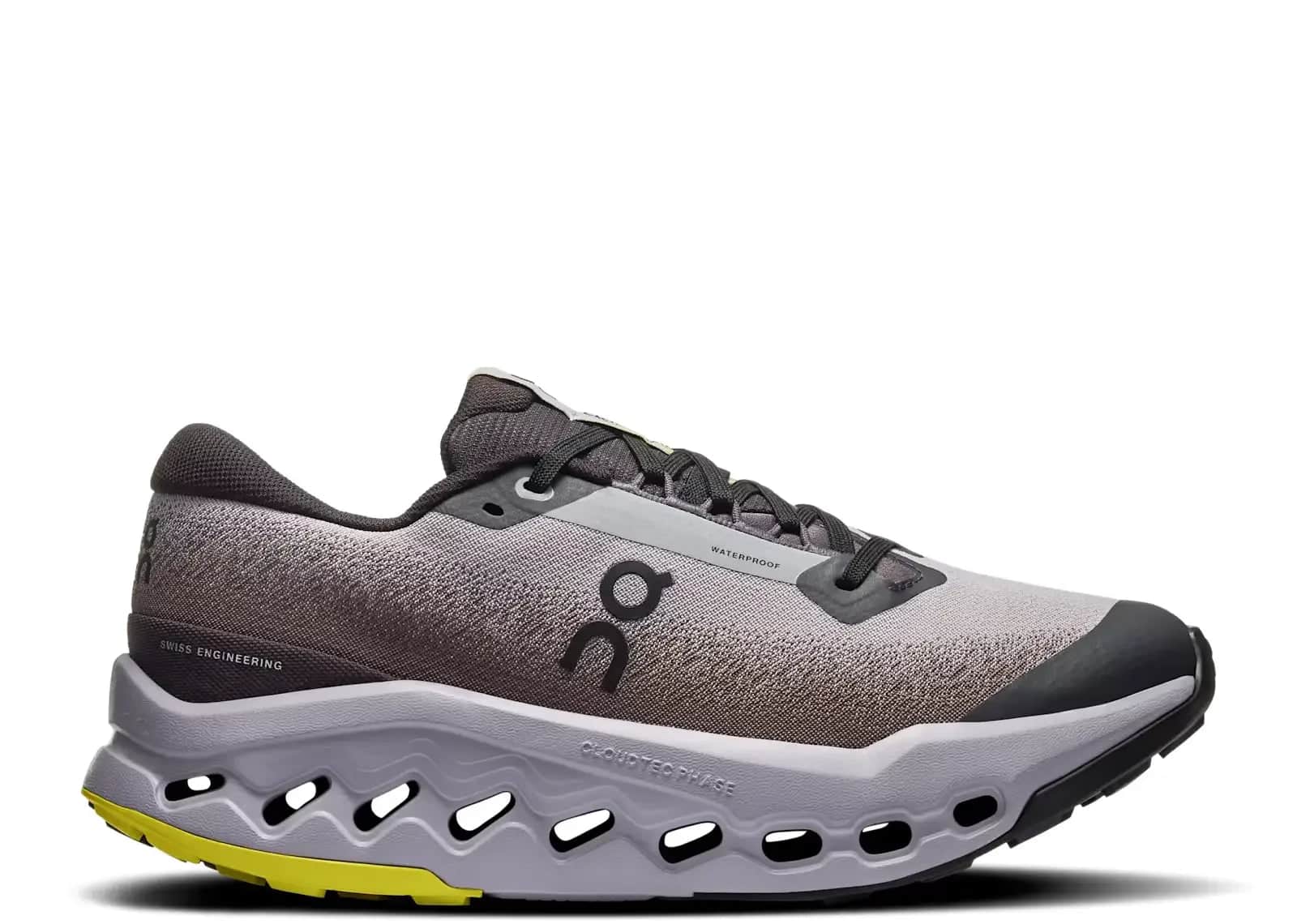On Cloudsurfer Trail 2 Waterproof Black Lilac (W) - Mind Türkiye
