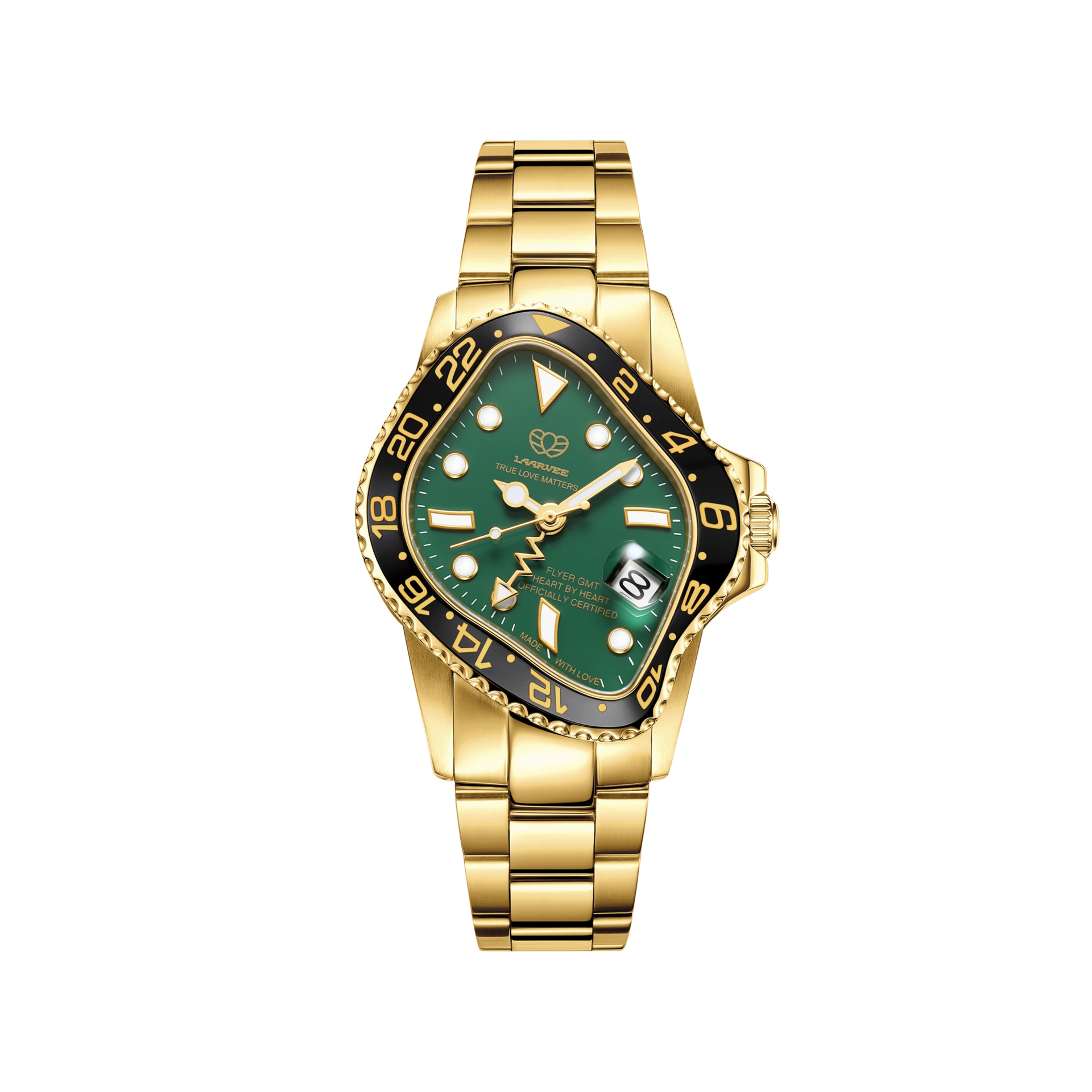 Laarvee Watch PEA001GMT-GBLKGRN - Mind Türkiye