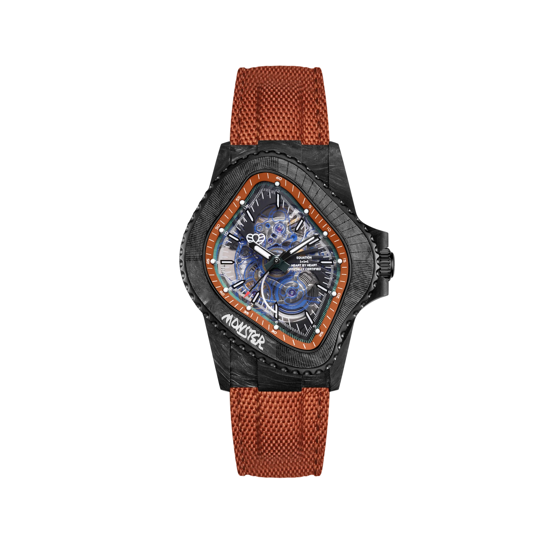 Laarvee Watch Pea005-Cfrpblk/Brown - Mind Türkiye