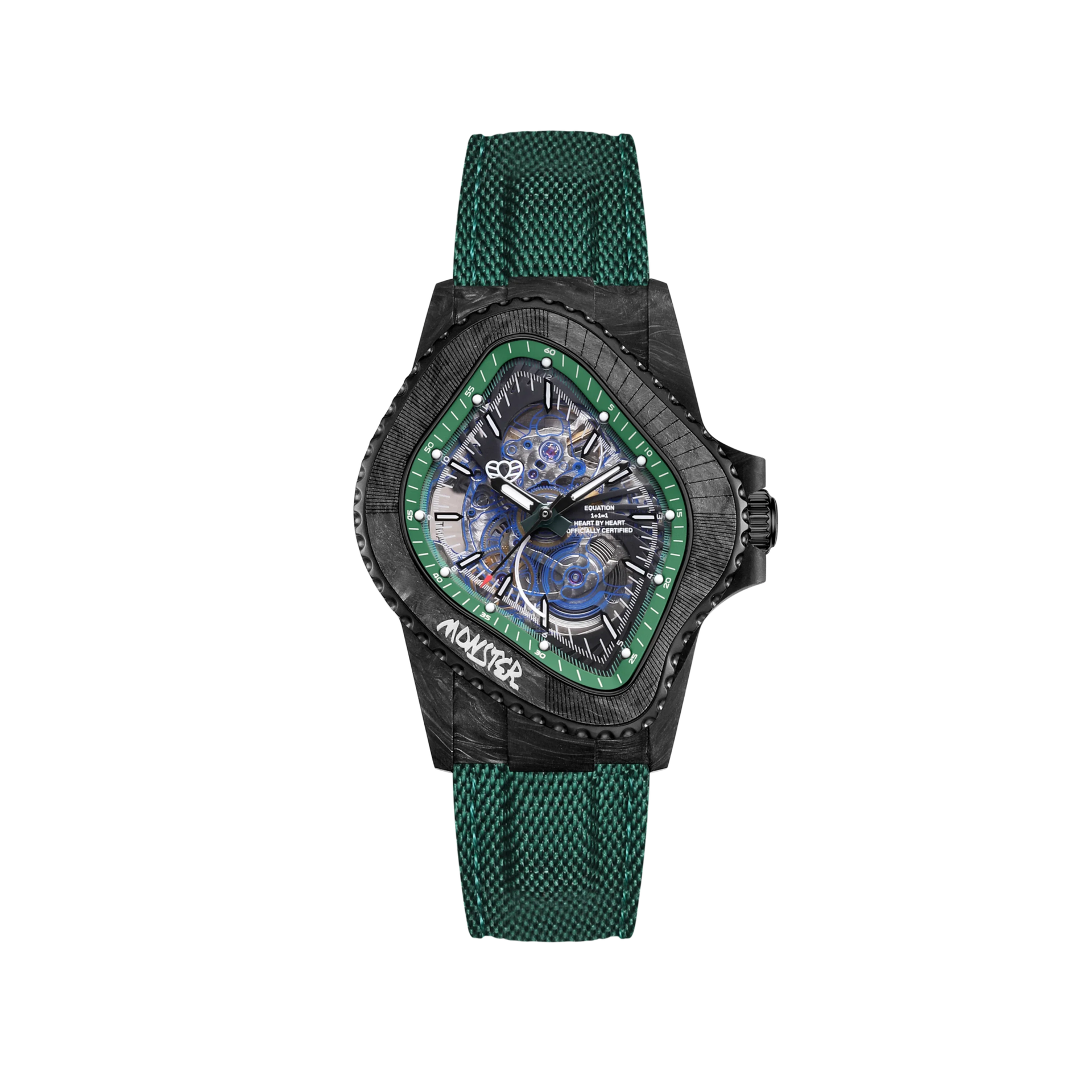 Laarvee Watch PEA005-CFRPBLK/GRN - Mind Türkiye