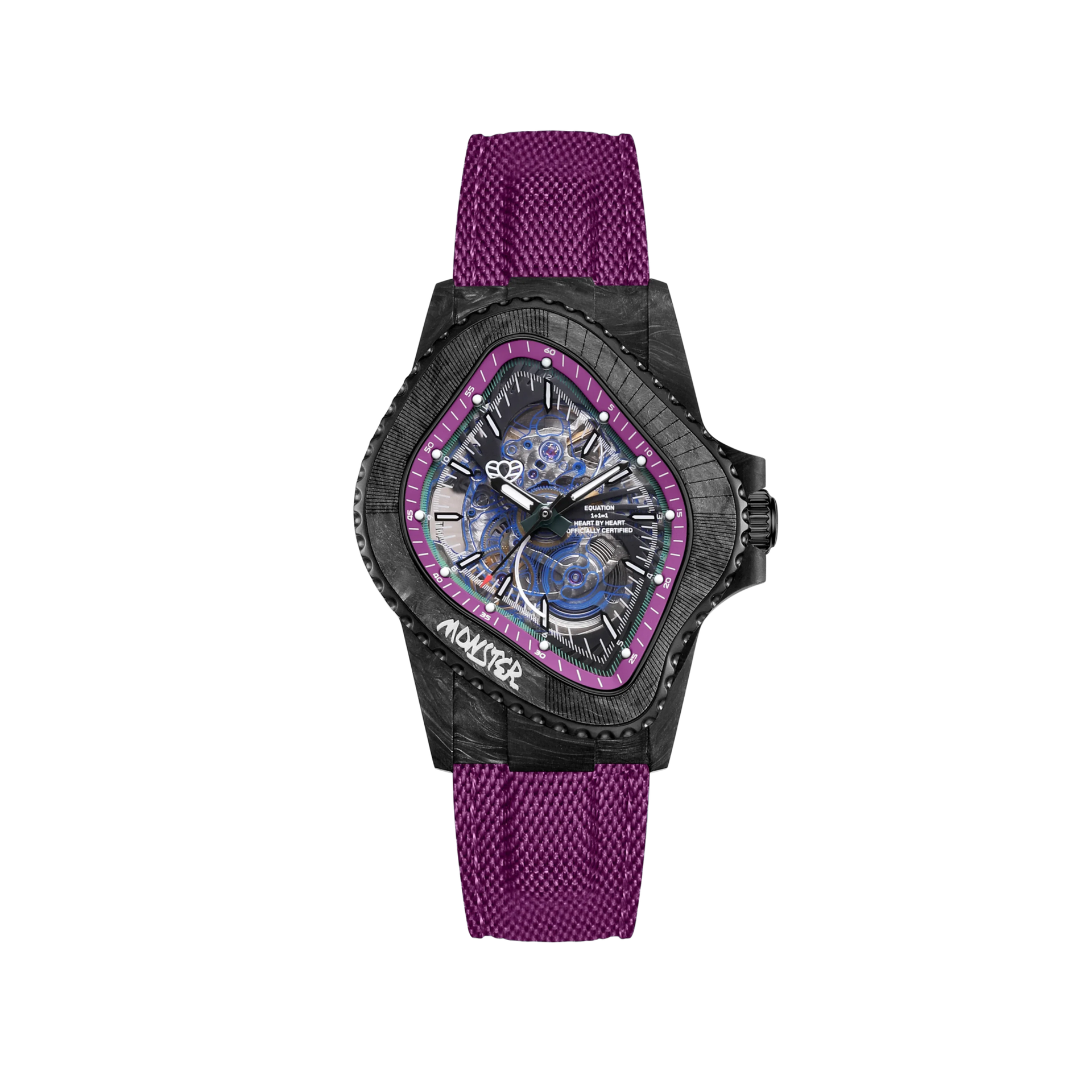 LAARVEE Watch PEA005-CFRPBLK/PUR - Mind Türkiye