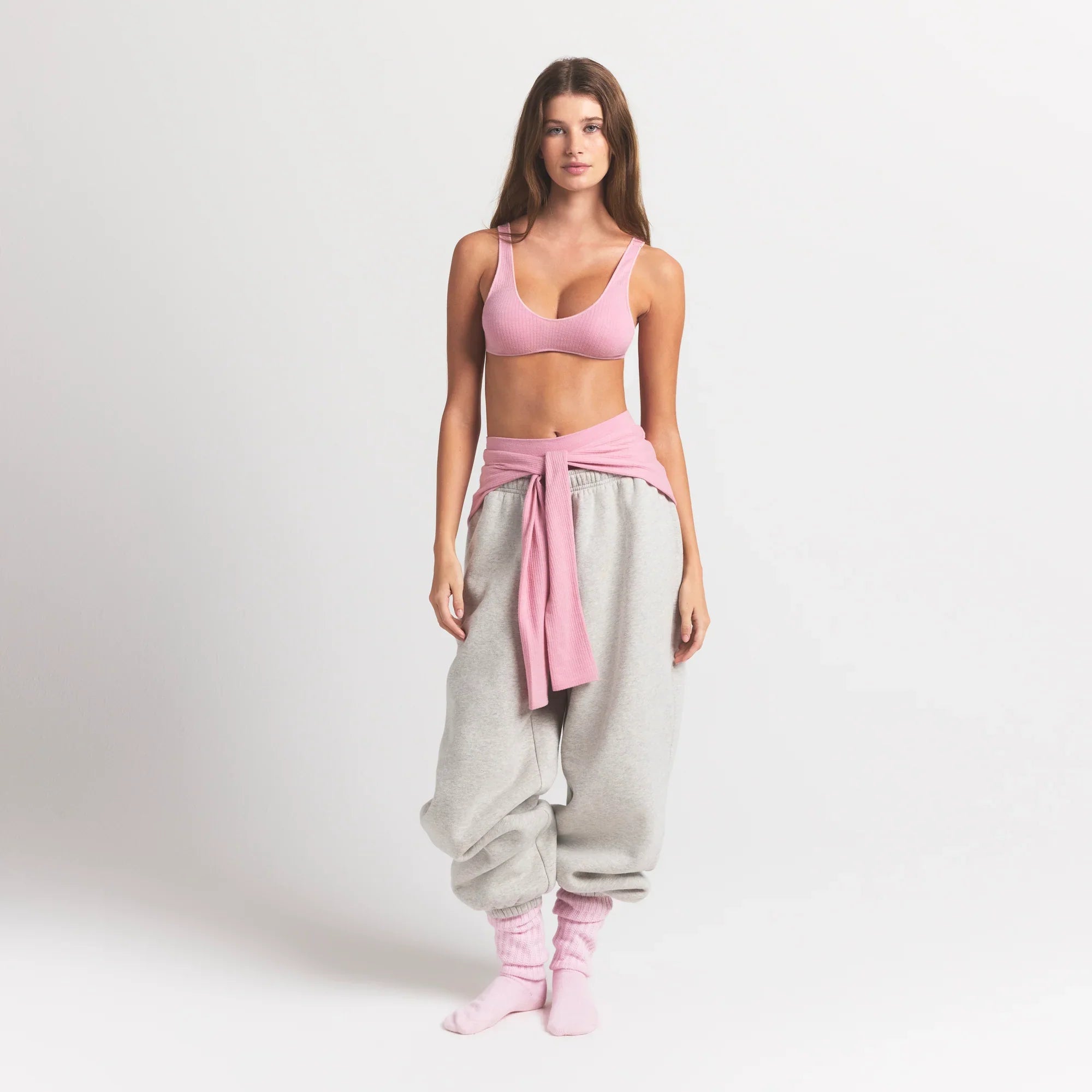 SKIMS WOOL RIB BRALETTE | HALITE - Mind Türkiye