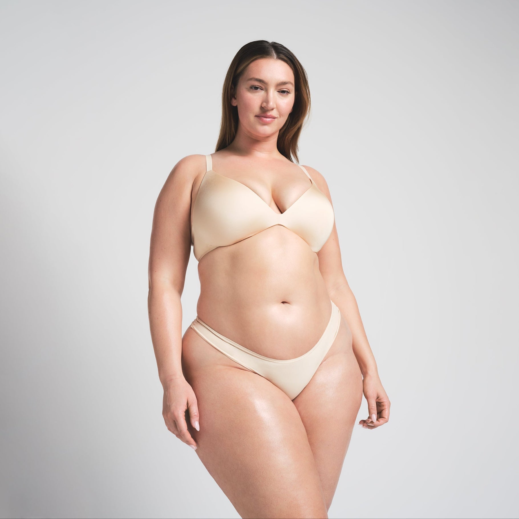 SKIMS WIRELESS FORM SUPER PUSH-UP BRA | SAND - Mind Türkiye