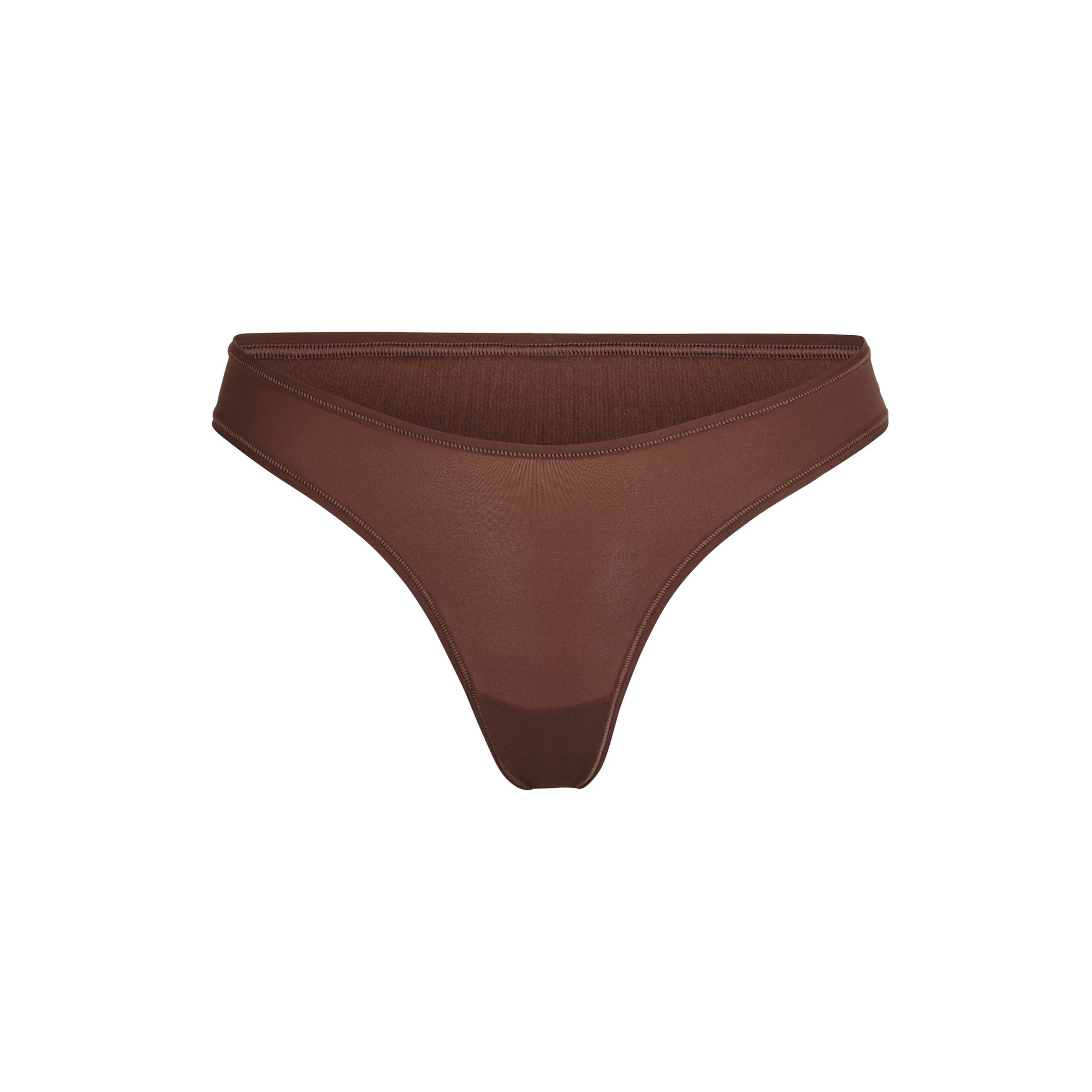 SKIMS FITS EVERYBODY DIPPED FRONT THONG | COCOA - Mind Türkiye