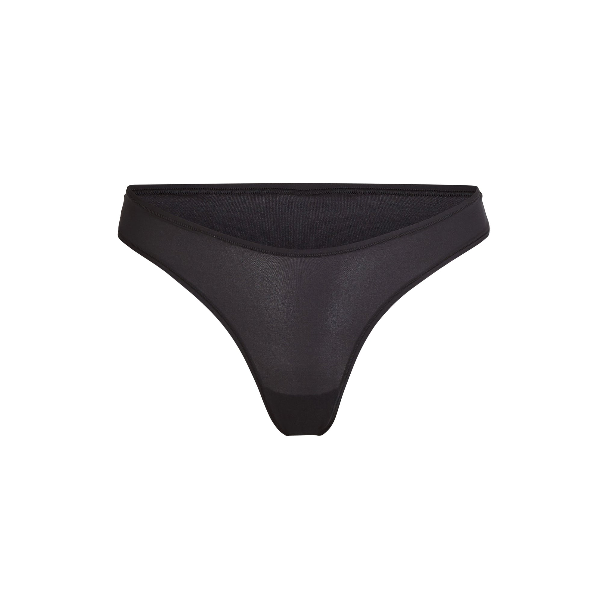 SKIMS FITS EVERYBODY DIPPED FRONT THONG | ONYX - Mind Türkiye